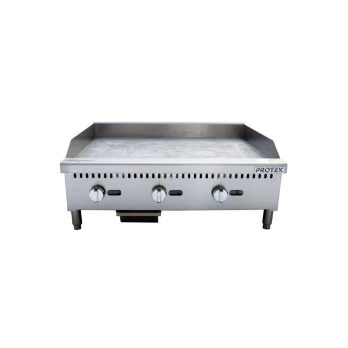 PLANCHA A GAS PROTEK DE USO RUDO EN ACERO INOXIDABLE CON PLANCHA DE ACERO ROLADO MODELO PLP-900G