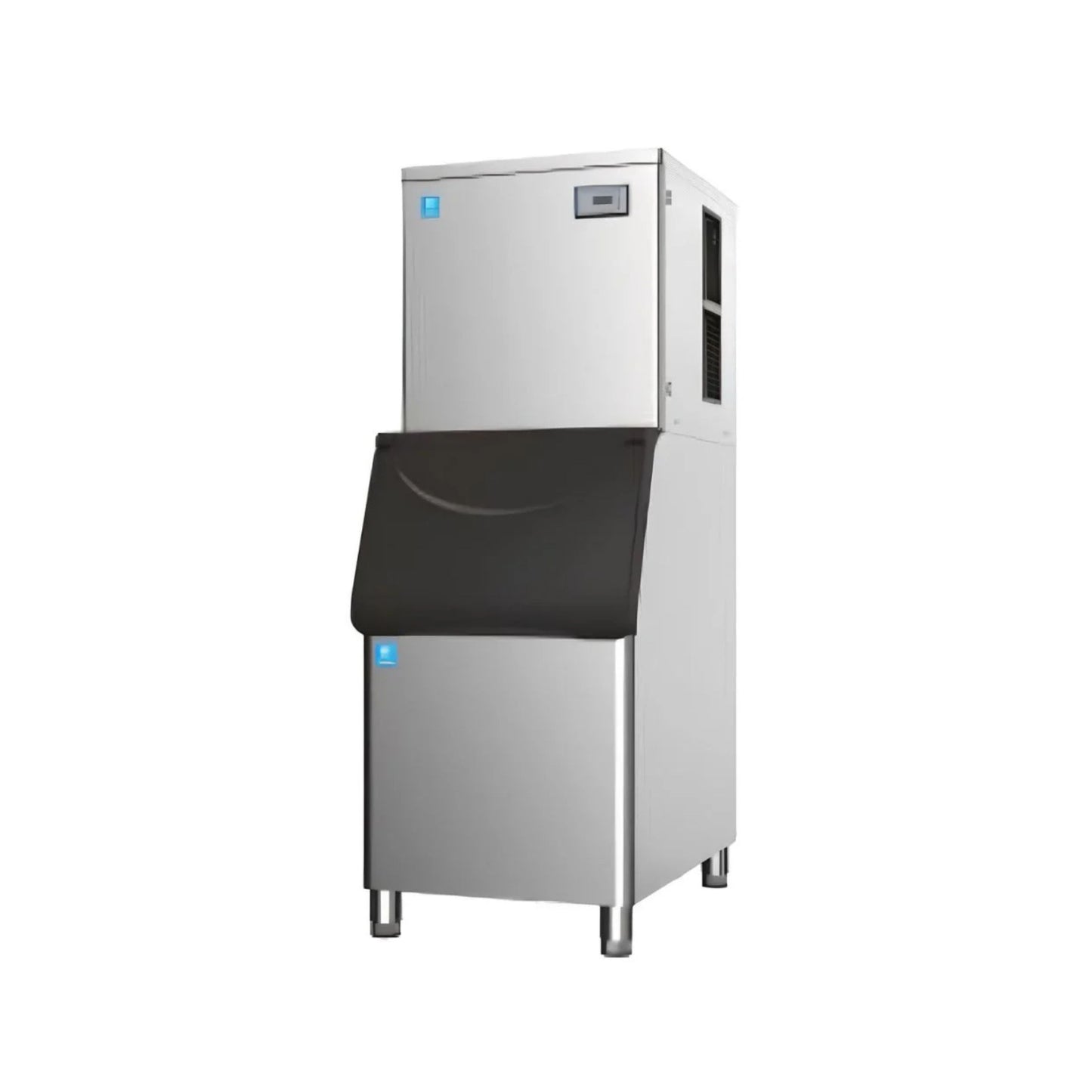 FABRICA DE HIELO ELEMENT 160K 110V DE ACERO INOXIDABLE CON CAPACIDAD DE 160 KG/DÍA MODELO