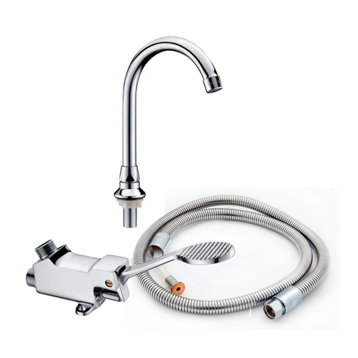 VÁLVULA DE PEDAL SENCILLA A PISO (SET)