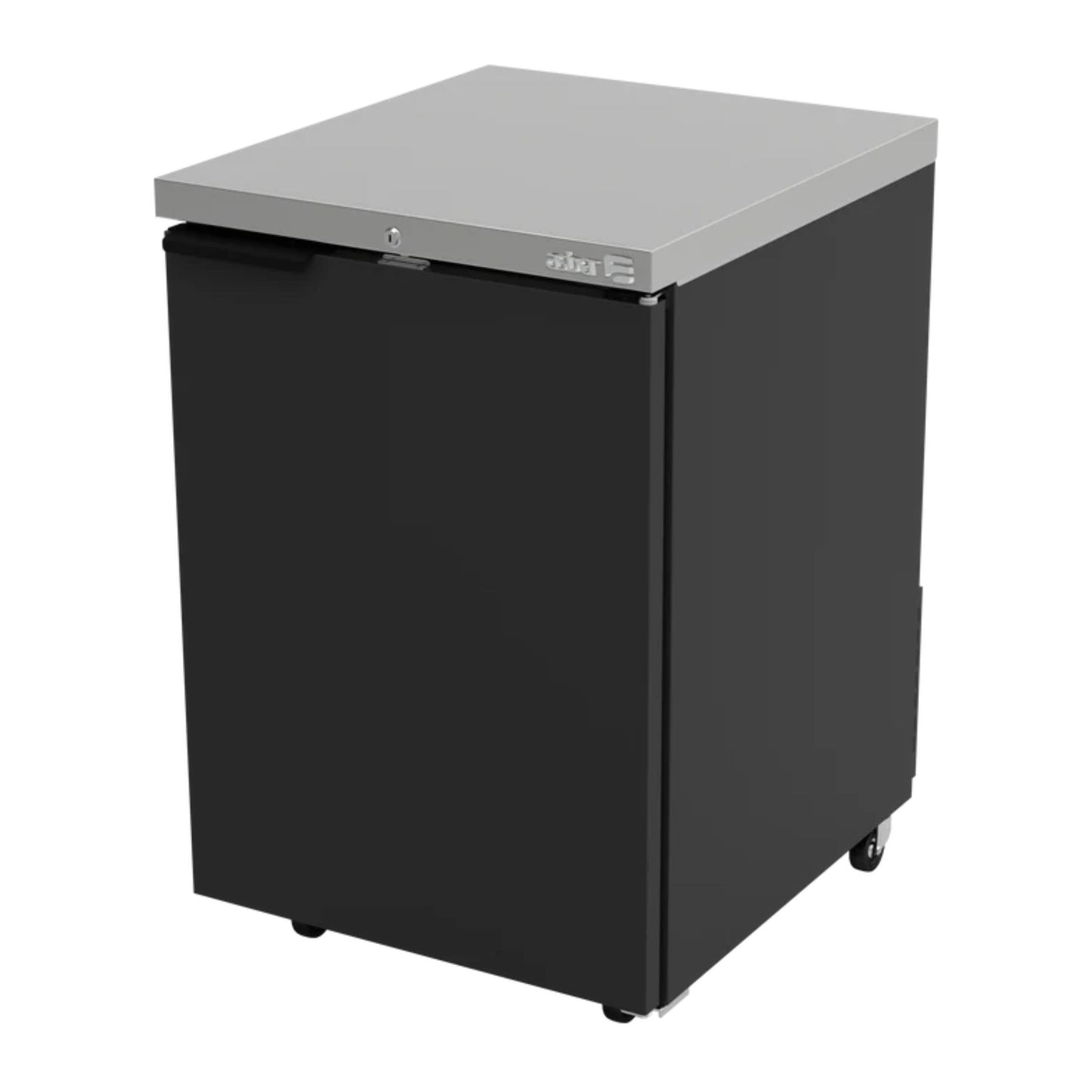 REFRIGERADOR CONTRABARRA 1 PUERTA, 2 PARRILLAS, 252 BOTELLAS (12 OZ.) MODELO ABBC-23 HC