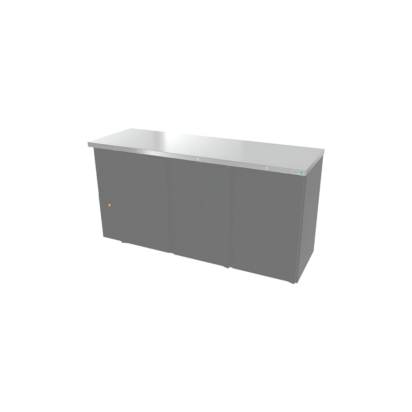 REFRIGERADOR CONTRABARRA 3 PUERTAS, 6 PARRILLAS, 540 BOTELLAS (12 OZ.) MODELO ABBC-24-72 HC