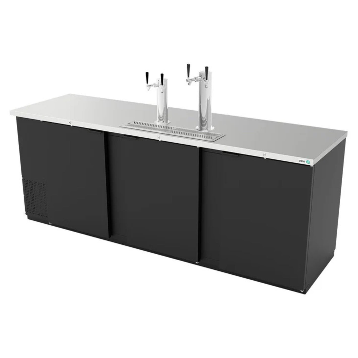 DISPENSADOR DE CERVEZA 3 PUERTAS, 5 BARRILES 1/2, 2 TORRES, 4 GRIFOS MODELO ADDC-94 HC