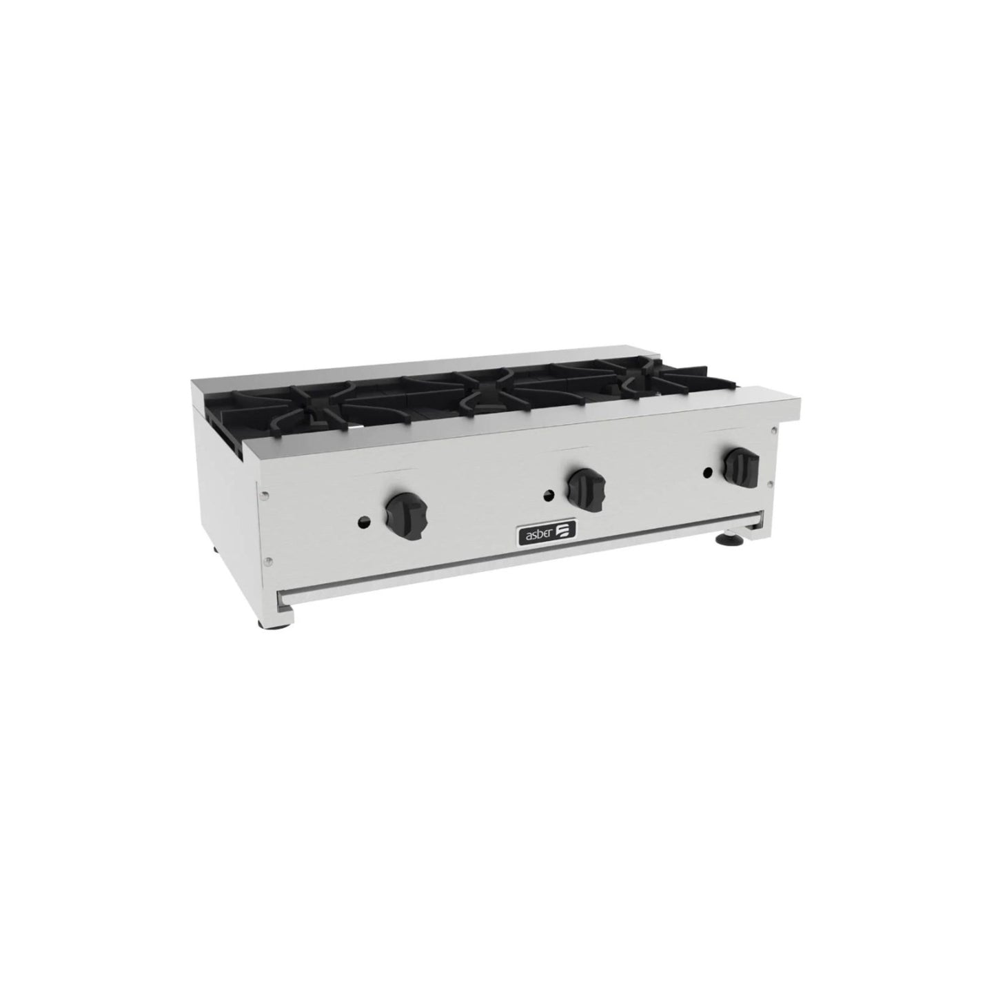 ASADOR 3 QUEMADORES, 96 000 BTU TOTAL GAS NATURAL MODELO AECRB-36