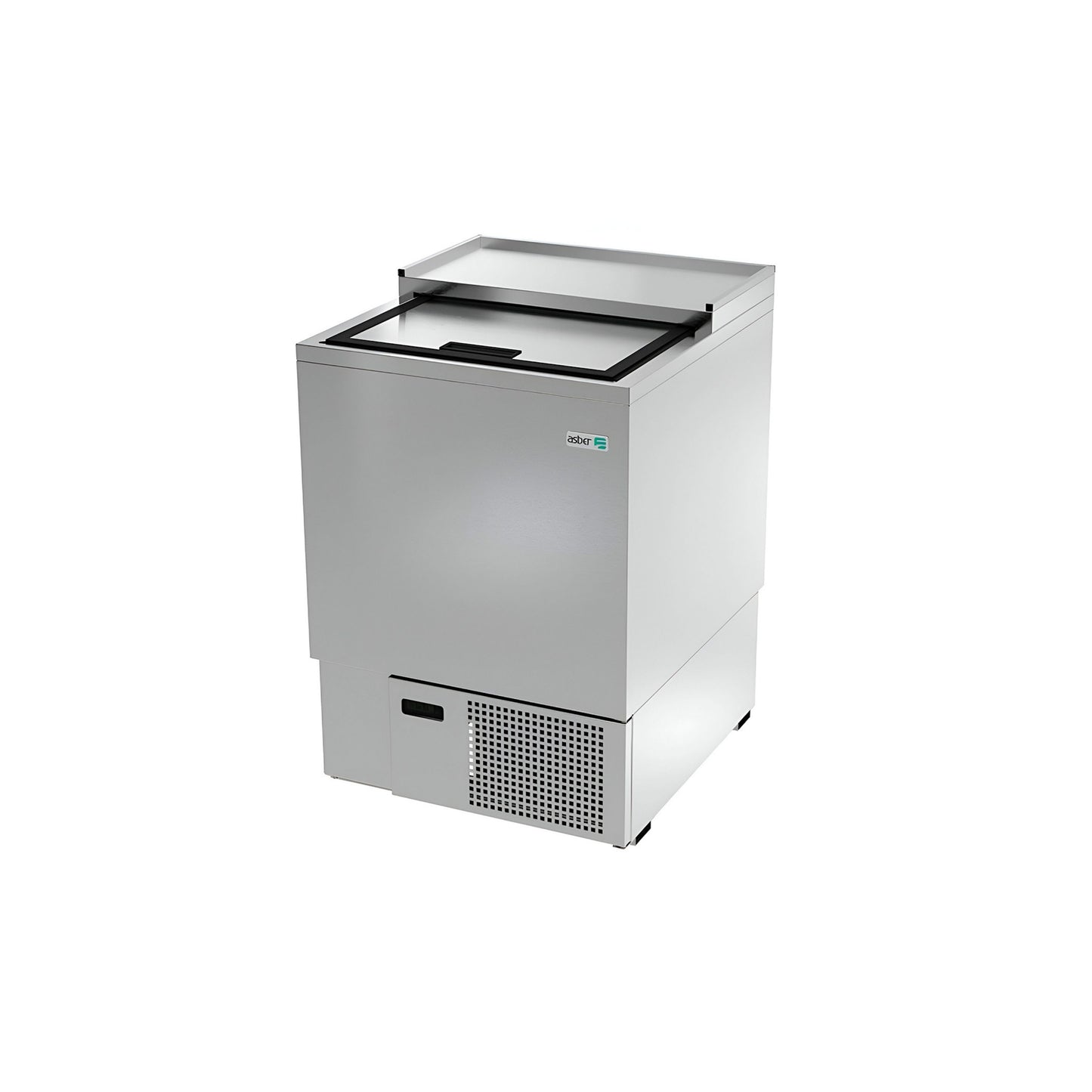 GLASS FROSTER 1 PUERTA SÓLIDA, 6 PARRILLAS, 96 TARROS (10 OZ.) MODELO AGF-24-S HC