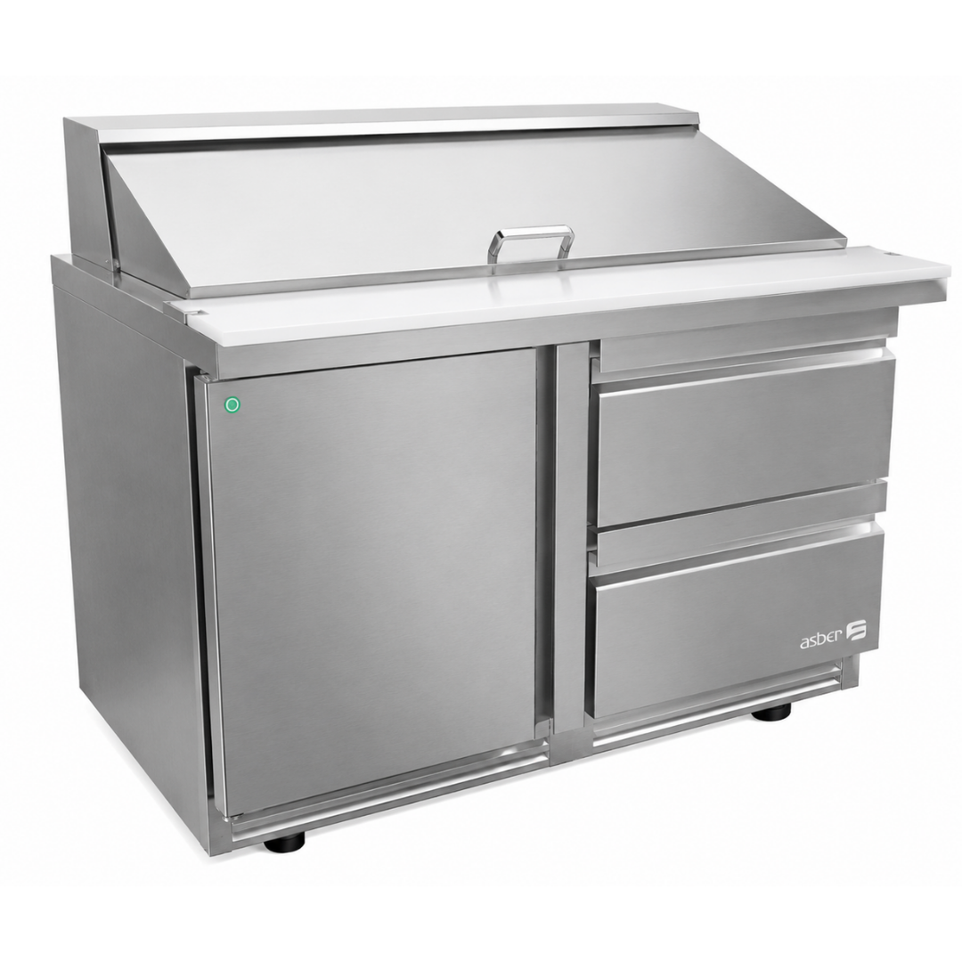 MESA REFRIGERADA PREPARACIÓN MEGA TOP APTM 48 18 D4 P HC