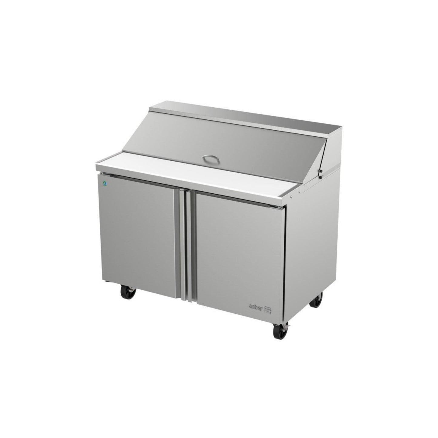 MESA REFRIGERADA 0 PUERTAS, 4 CAJONES, 16.7 FT³, 12 INSERTOS MODELO APTS-48-12-D4 P HC