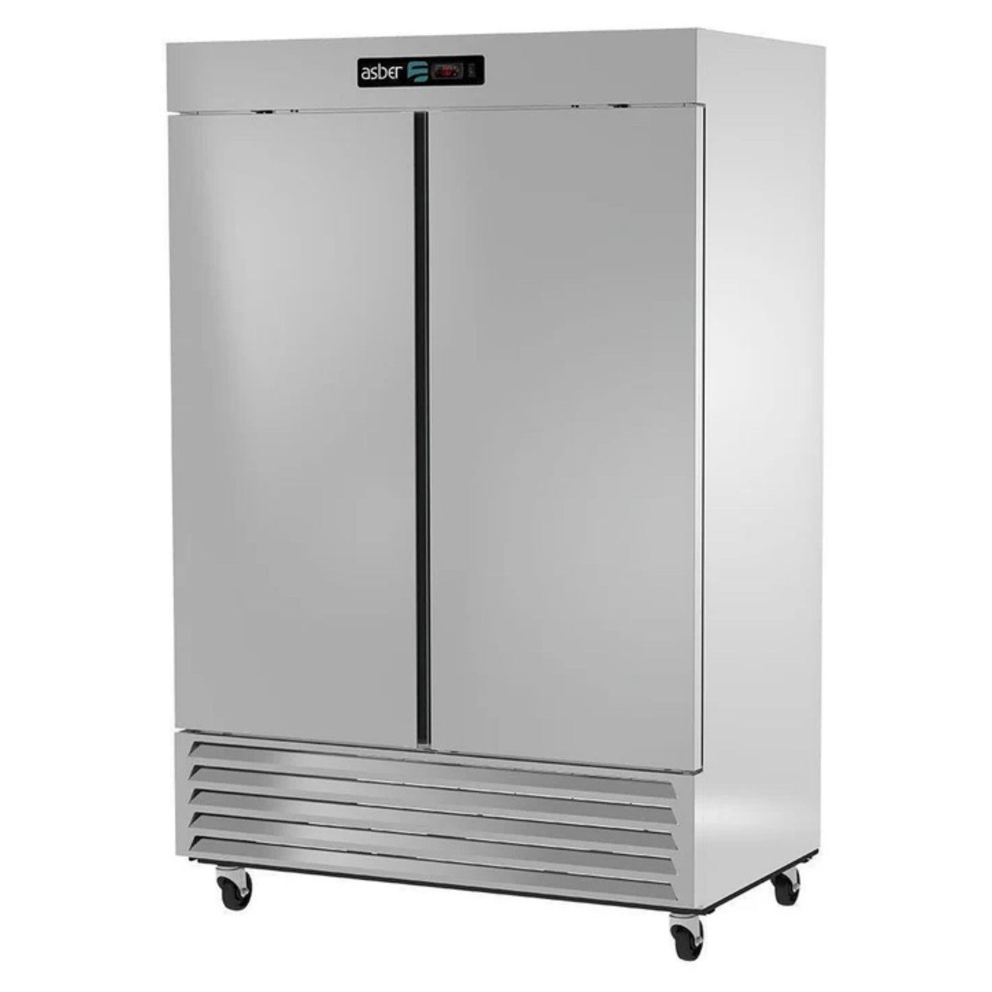 CONGELADOR VERTICAL 2 PUERTAS SÓLIDAS, 6 PARRILLAS, 49 FT³ MODELO ARF-49-H HC