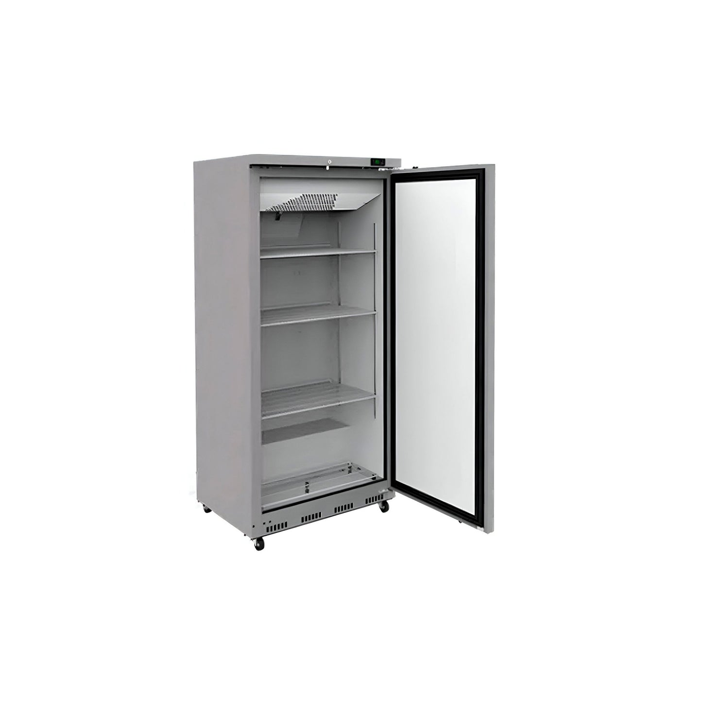 CONGELADOR VERTICAL 1 PUERTA SÓLIDA, 4 PARRILLAS, 23 FT³ MODELO AWRF-23 HC