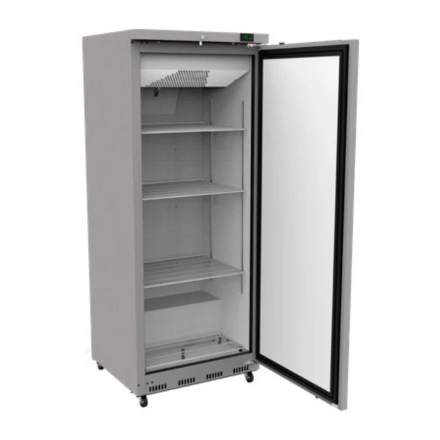 REFRIGERADOR VERTICAL 1 PUERTA SÓLIDA, 4 PARRILLAS, 23 FT³ MODELO AWRR-23 HC