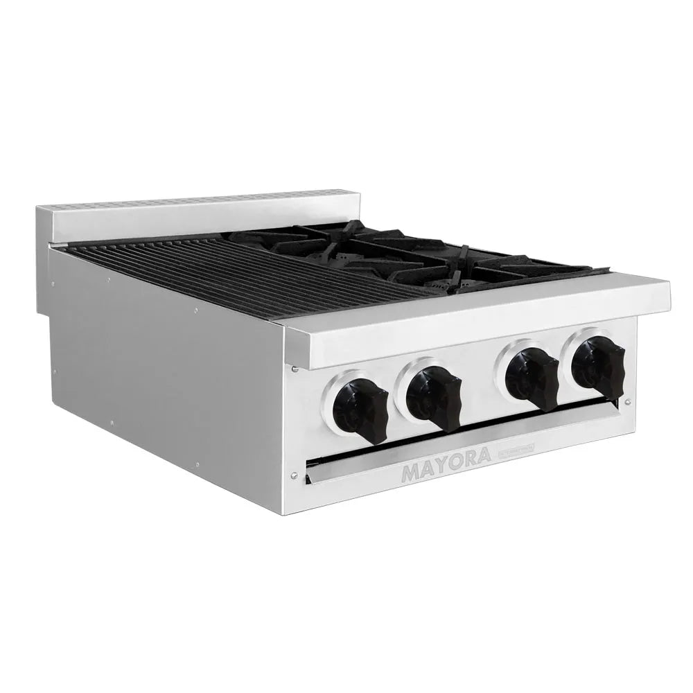 ESTUFA MODULAR CON 1 ASADOR Y 1 QUEMADOR DE HIERRO FUNDIDO MODELO CG20051