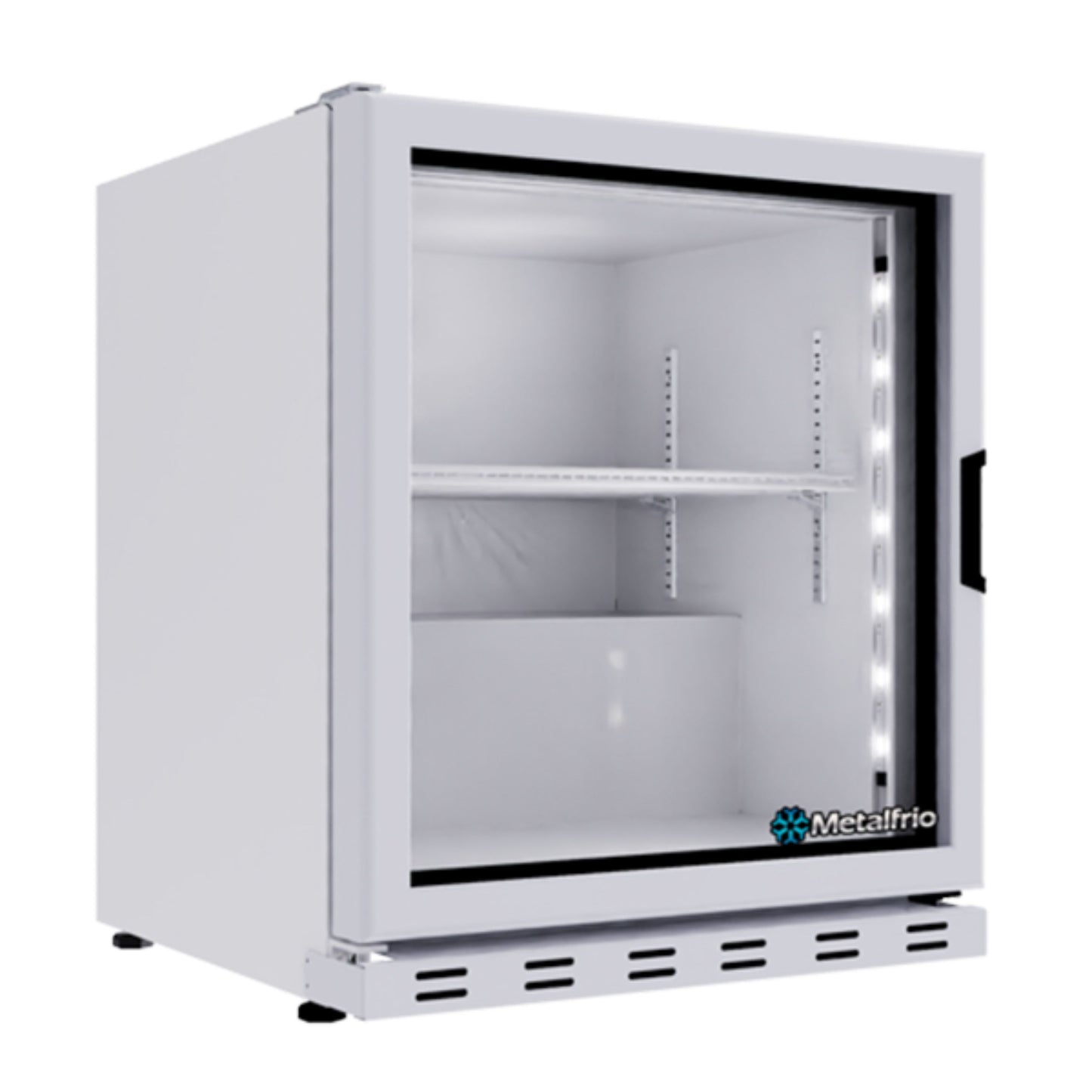 CONGELADOR VERTICAL CON CAPACIDAD DE 3 PIES³ (0.085 m³) CON PUERTA DE CRISTAL, 2 PARRILLAS MODELO CVC03