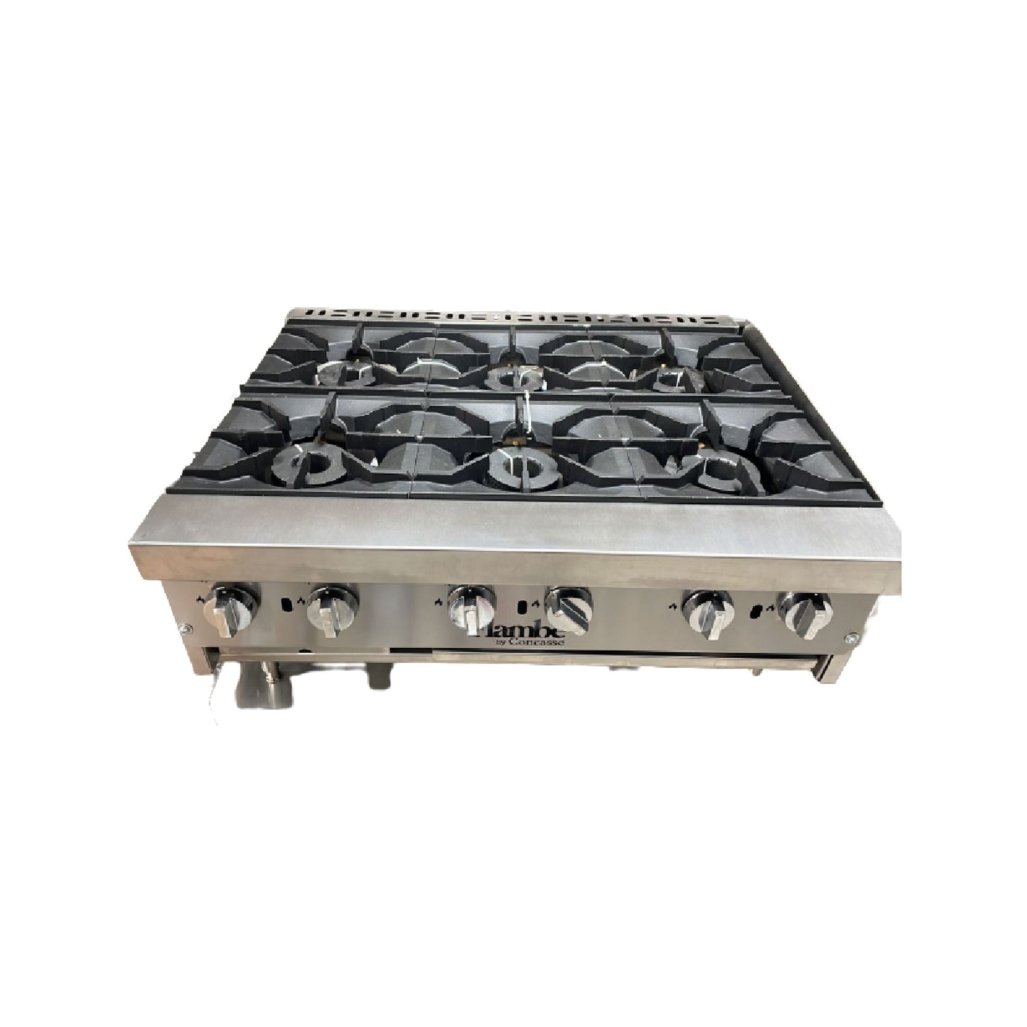 PARRILLA MARCA FLAMBE AI 6 QUEMADORES 36" 36,000 BTUS / QUEMADOR