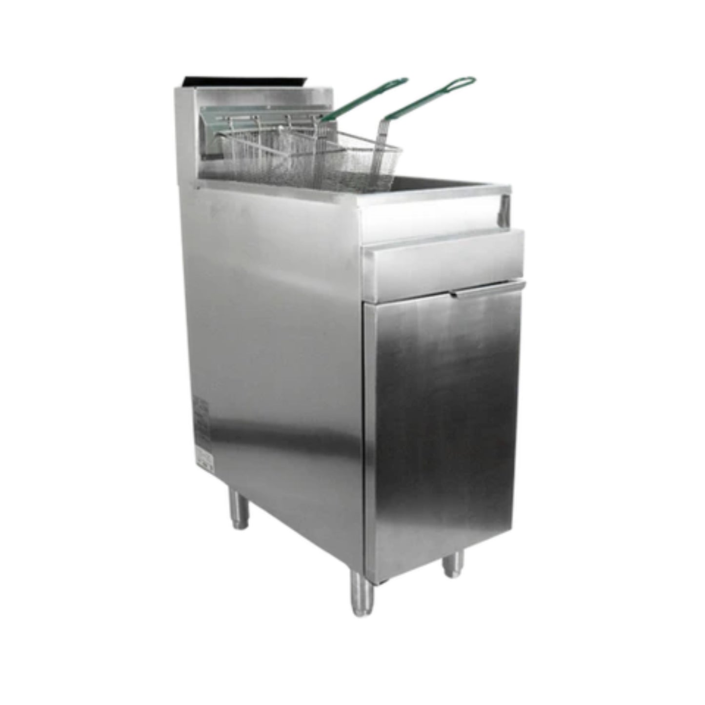 FREIDORA MARCA FLAMBE AI 3 QUEMADORES 35,000 BTU POR QUEMADOR, 20 LTS, 2 CANA