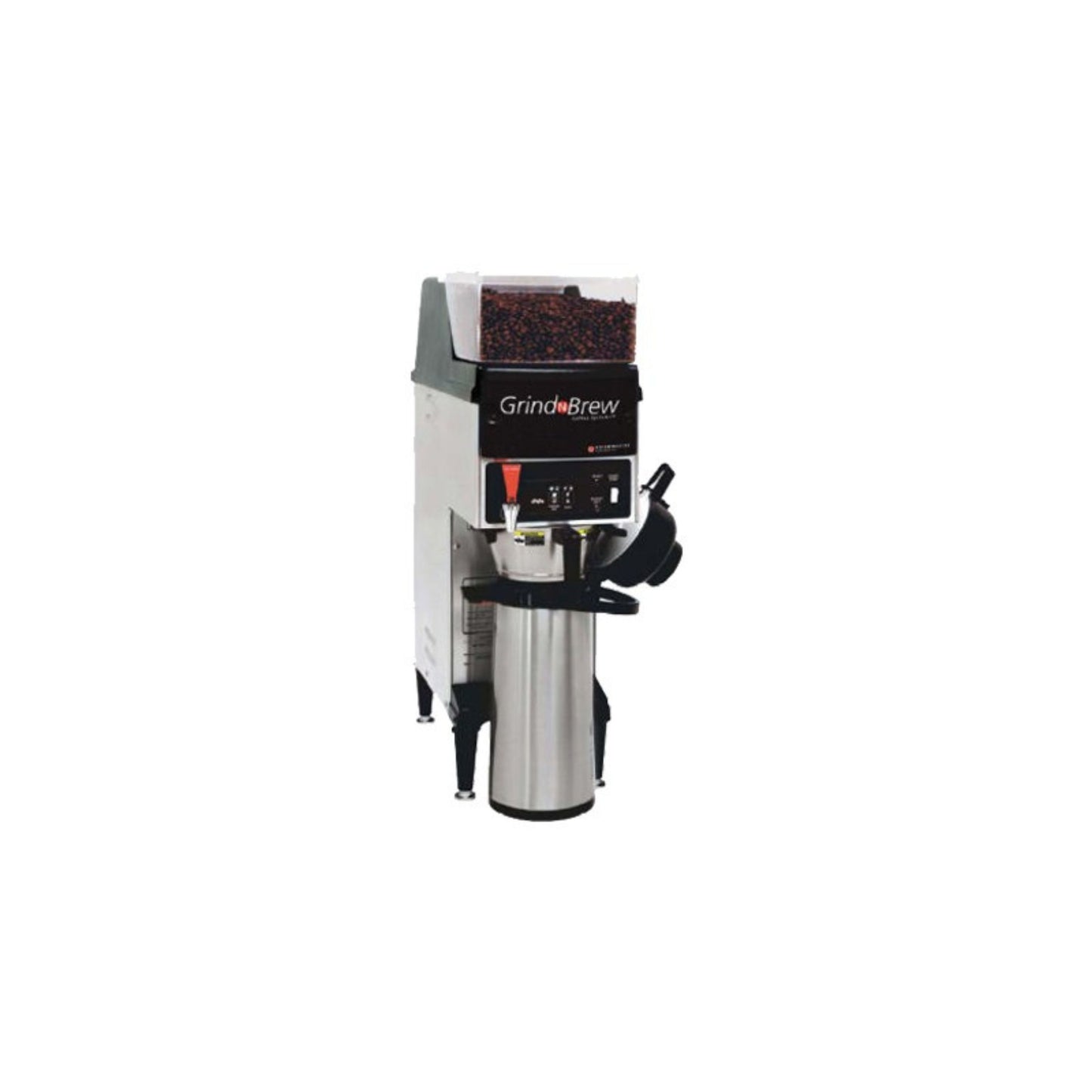 CAFETERA PERCOLADORA PARA UN TERMO CON MOLINO INTEGRADO DE CAFÉ
