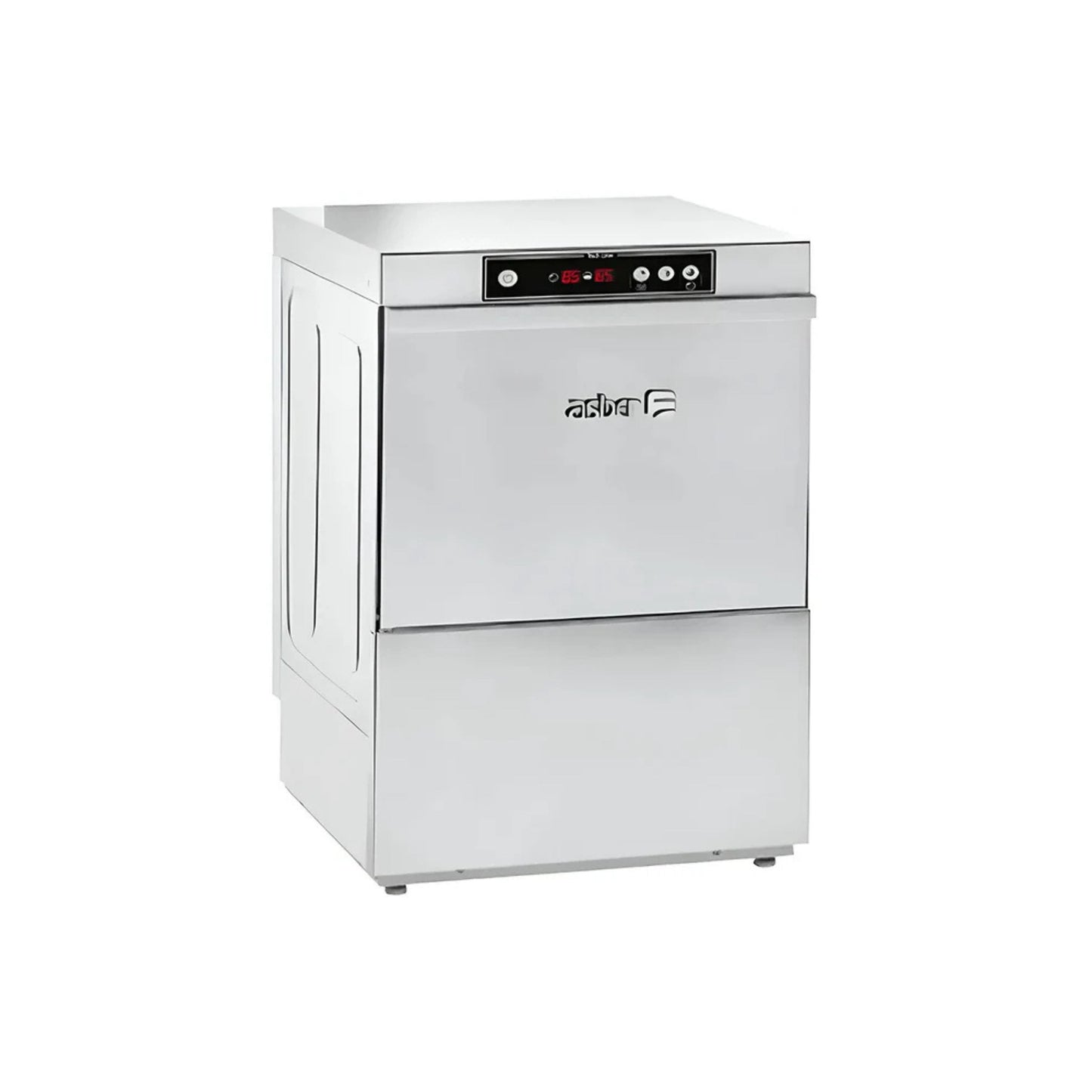 LAVAVASOS DE APERTURA FRONTAL 40 CESTAS/HORA, 220-240 V 60HZ MODELO GT-510 B W DD F SA