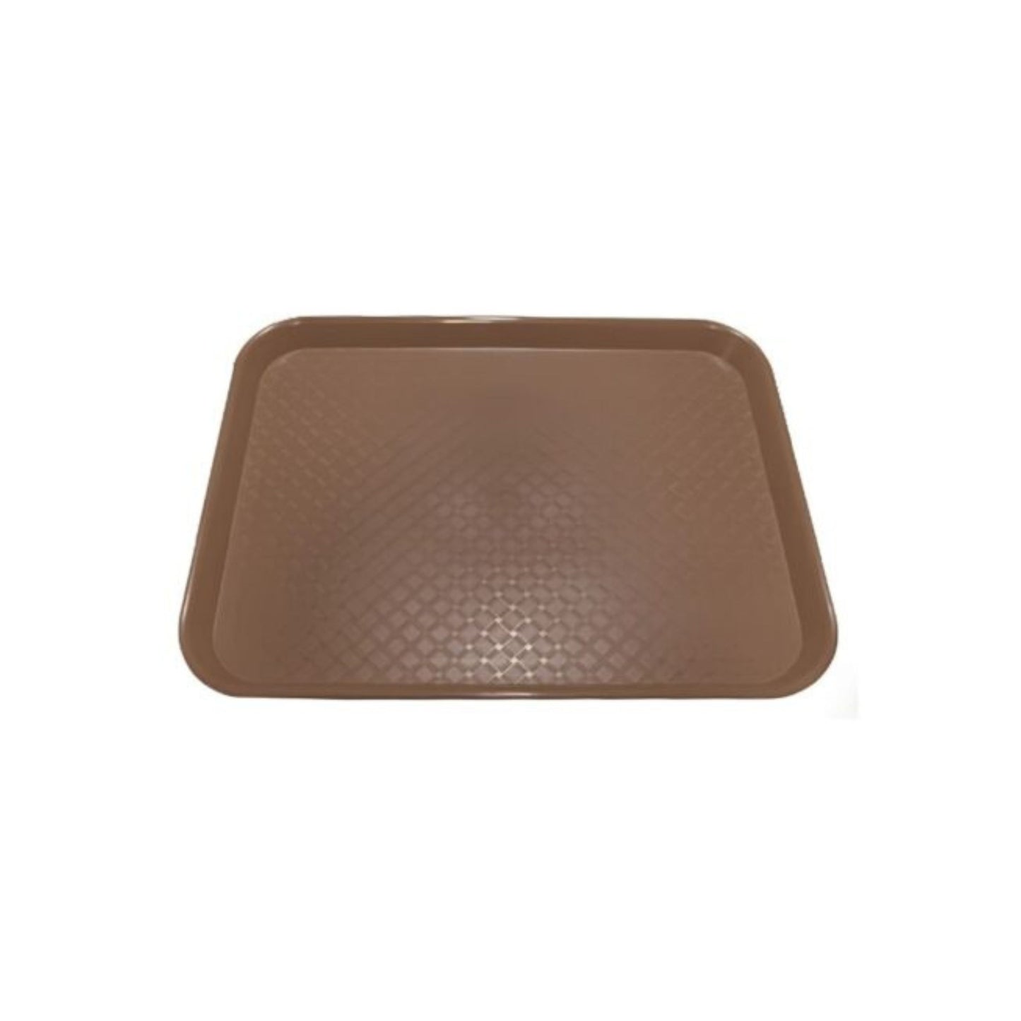 CHAROLA DE SERVICIO PP 10 X 14" CAFÉ