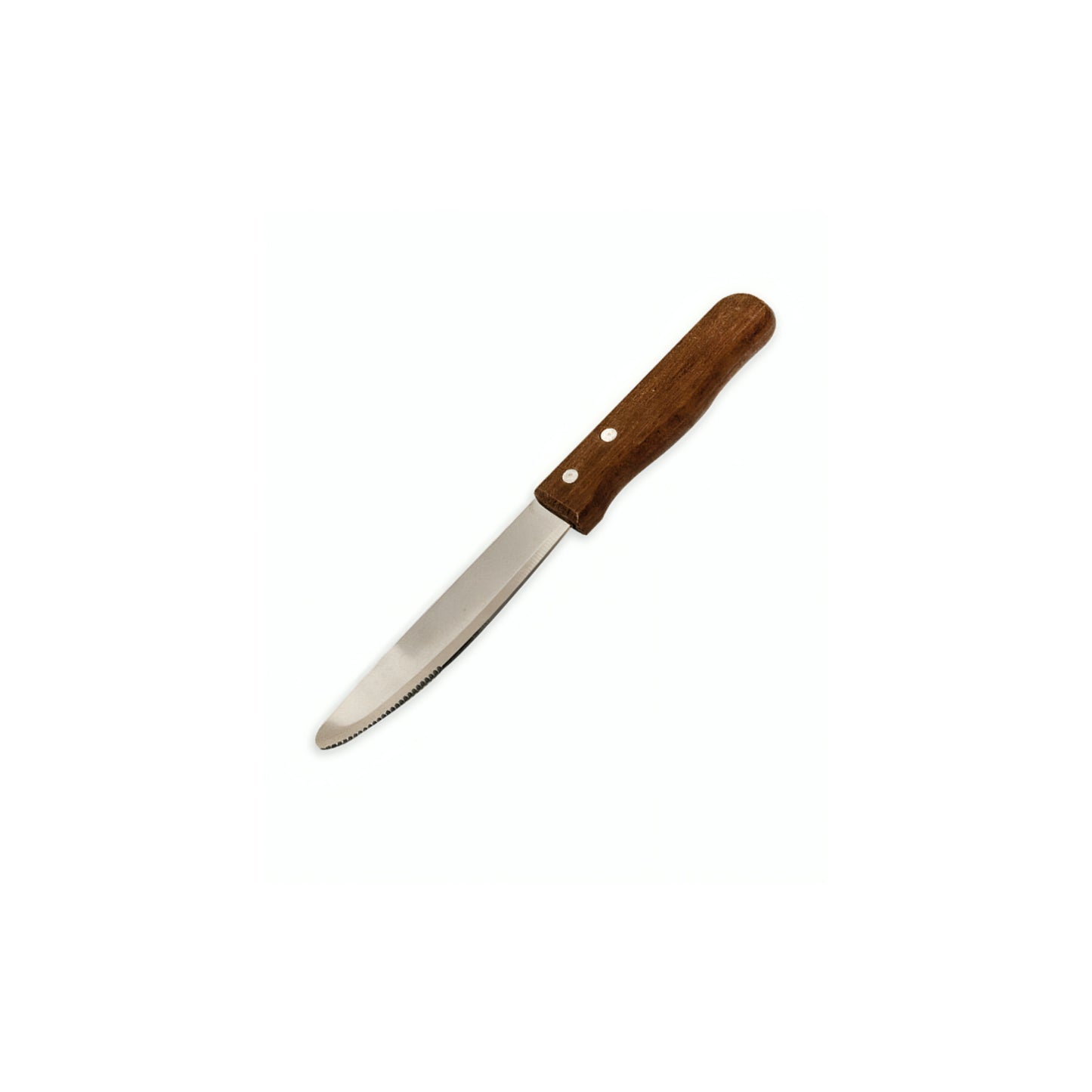 CUCHILLO MESA CORTE FINO 5" MADERA PUNTA REDONDA