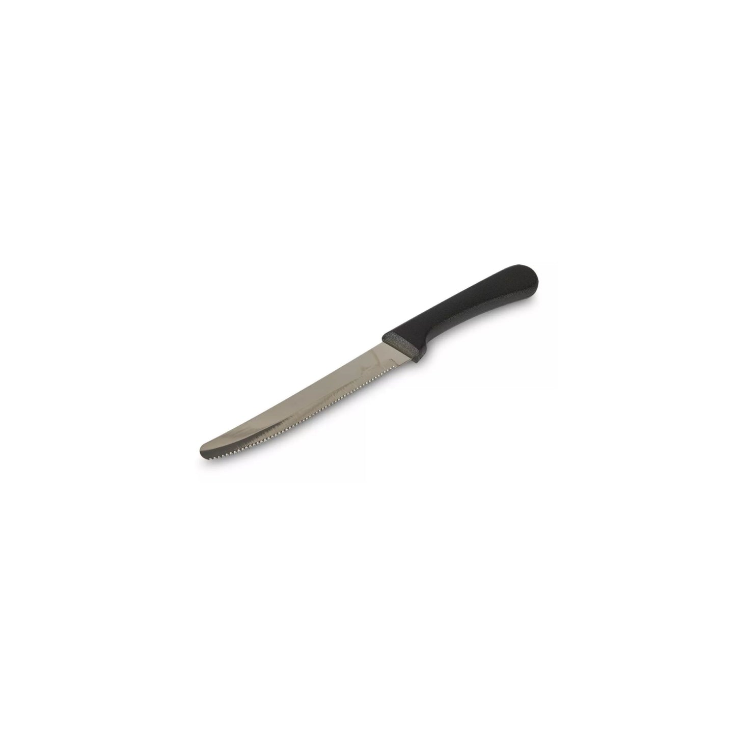 CUCHILLO MESA SIERRA 4" PLÁSTICO PUNTA REDONDA BLISTER