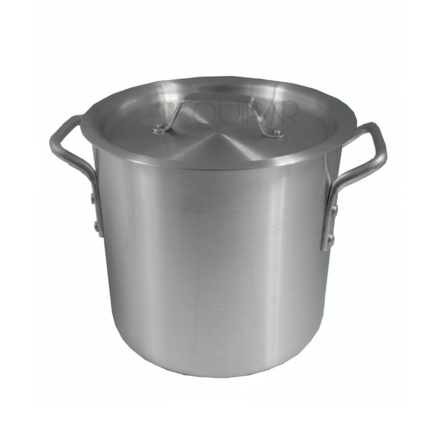 OLLA ALUMINIO TRIPLE FUERTE 16 LTS CON TAPA (28 CM X 26 CM)