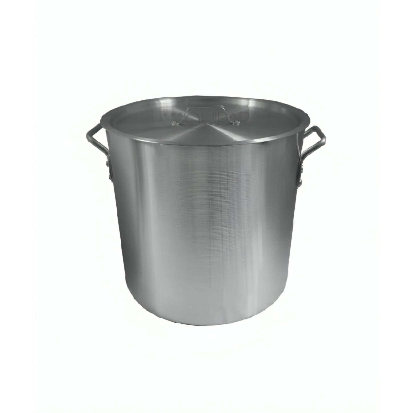 OLLA ALUMINIO TRIPLE FUERTE 60 LTS CON TAPA (40 CM X 44 CM)