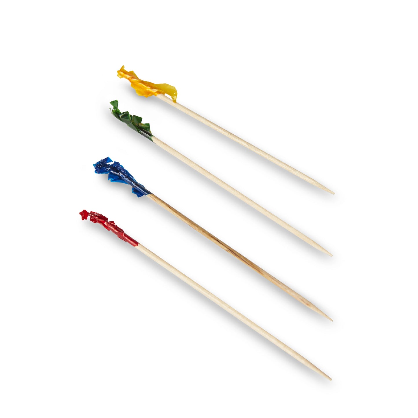 PALILLO DE MADERA DECORADOS CELOFÁN COLORES (1,000 PZAS)