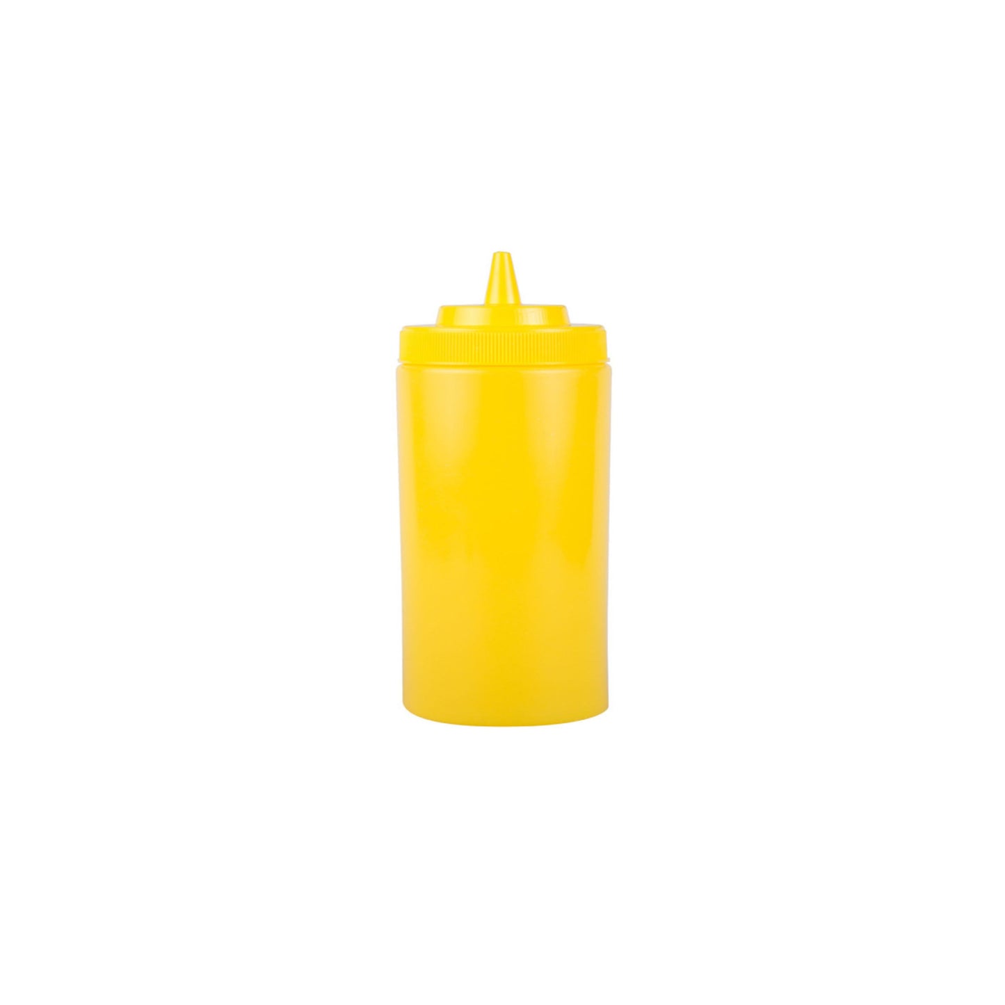 BOTE RECIPIENTE PARA ADEREZO AMARILLO 8 OZ