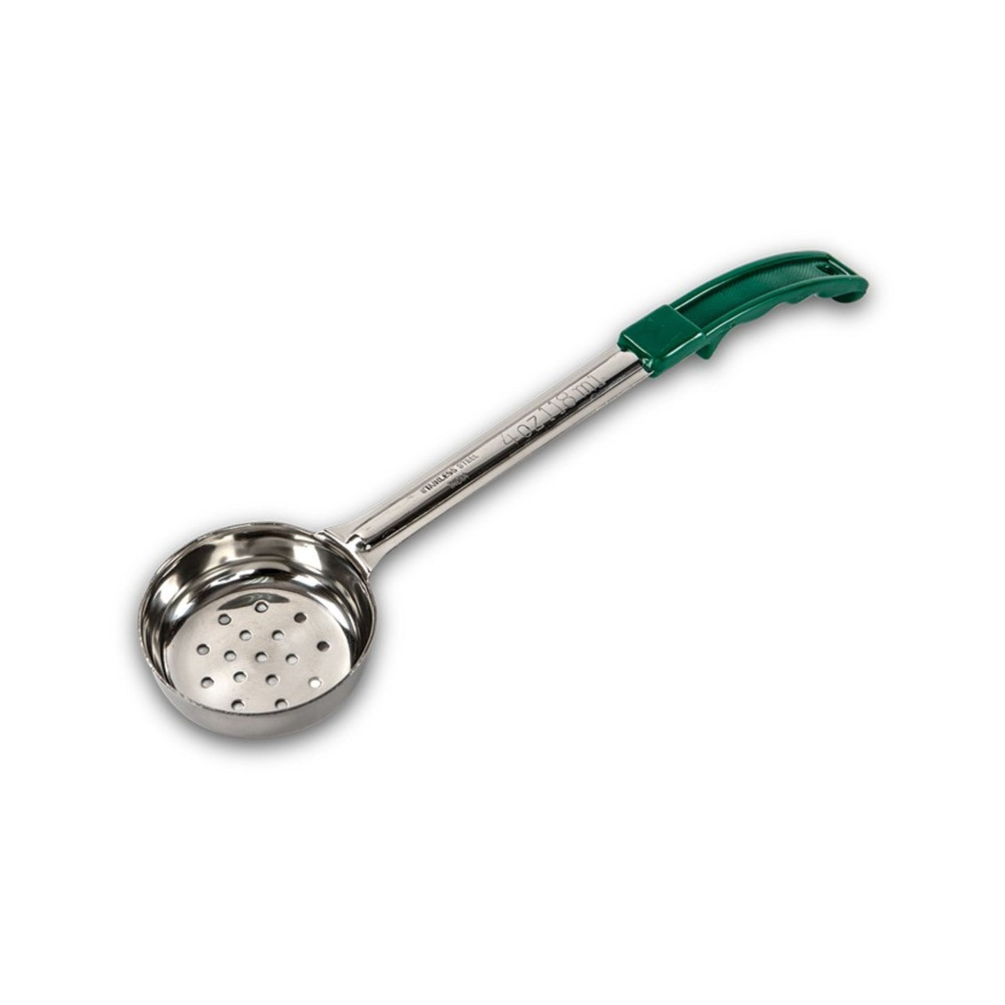 PORCIONADOR PARA SERVIR AI VERDE 4 PERF (P/ LT) 4 OZ 1/2 TAZA