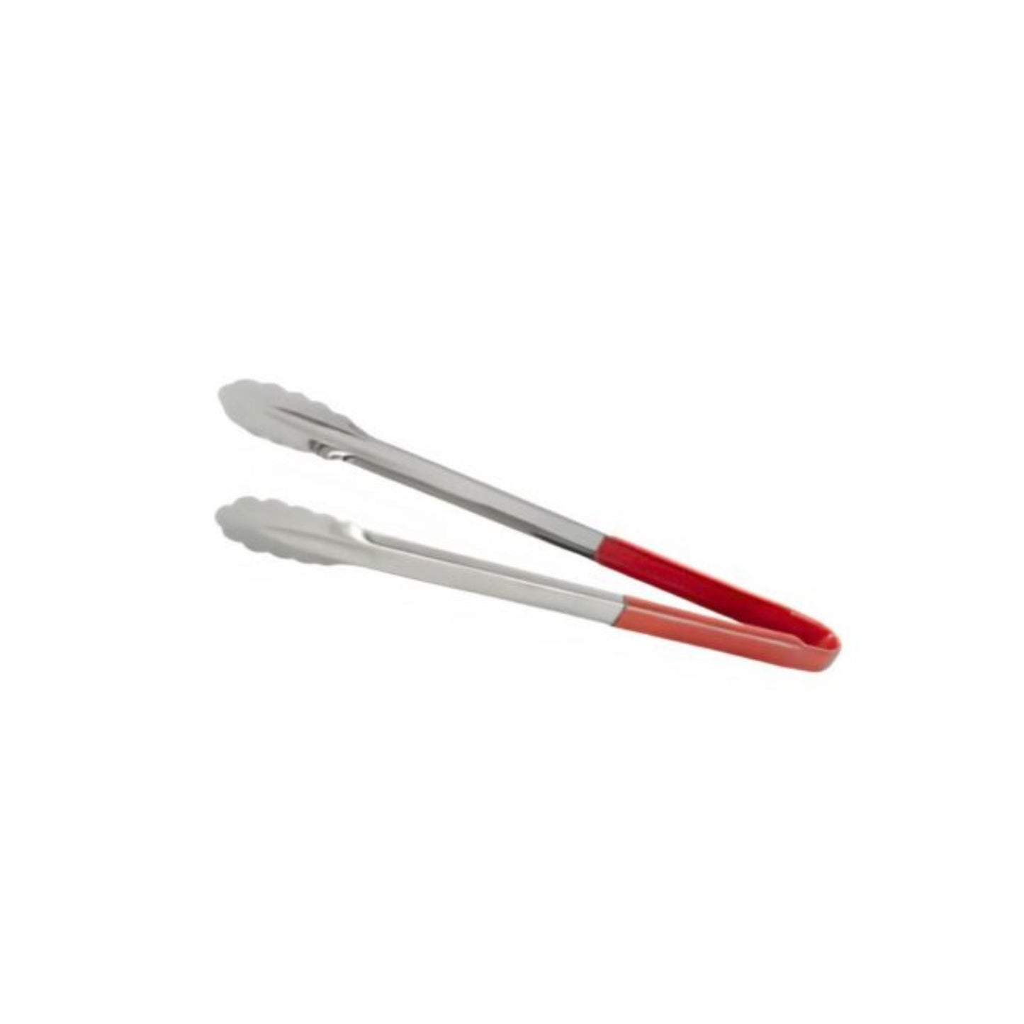 PINZA ACERO INOX CUBIERTA PLÁSTICO 16" ROJA