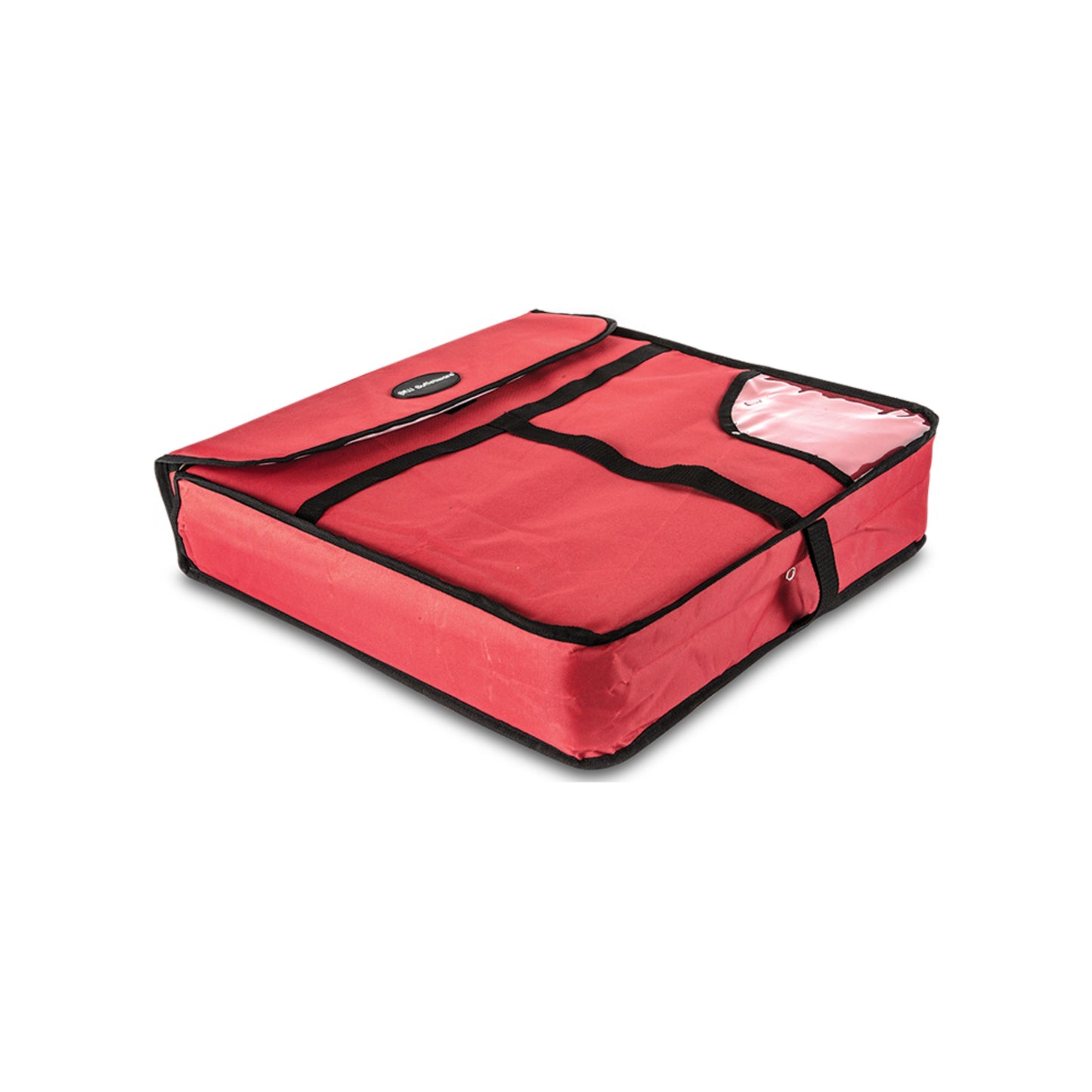BOLSA TÉRMICA PARA PIZZA COLOR ROJO 20" X 19" X 13"