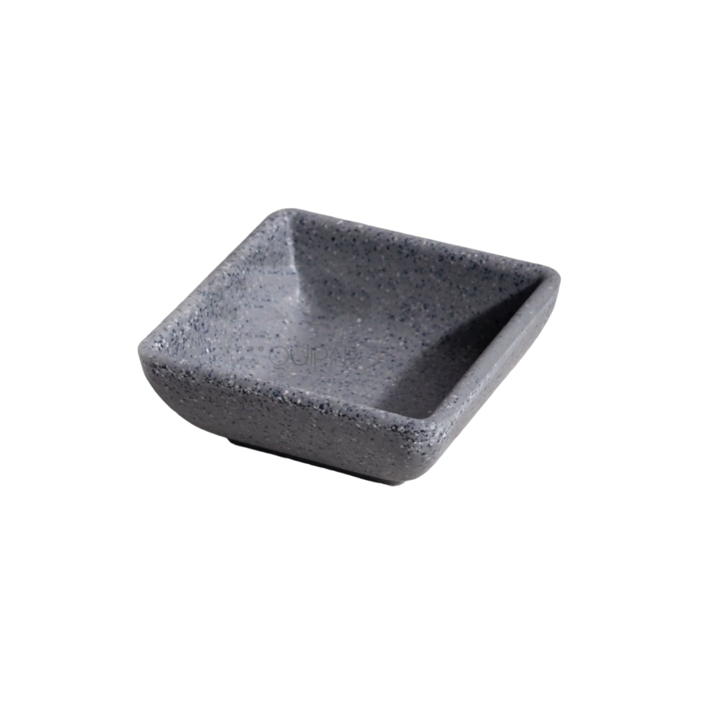 SALSERA 7X7 CM DE MELAMINA GRAY GRANITE