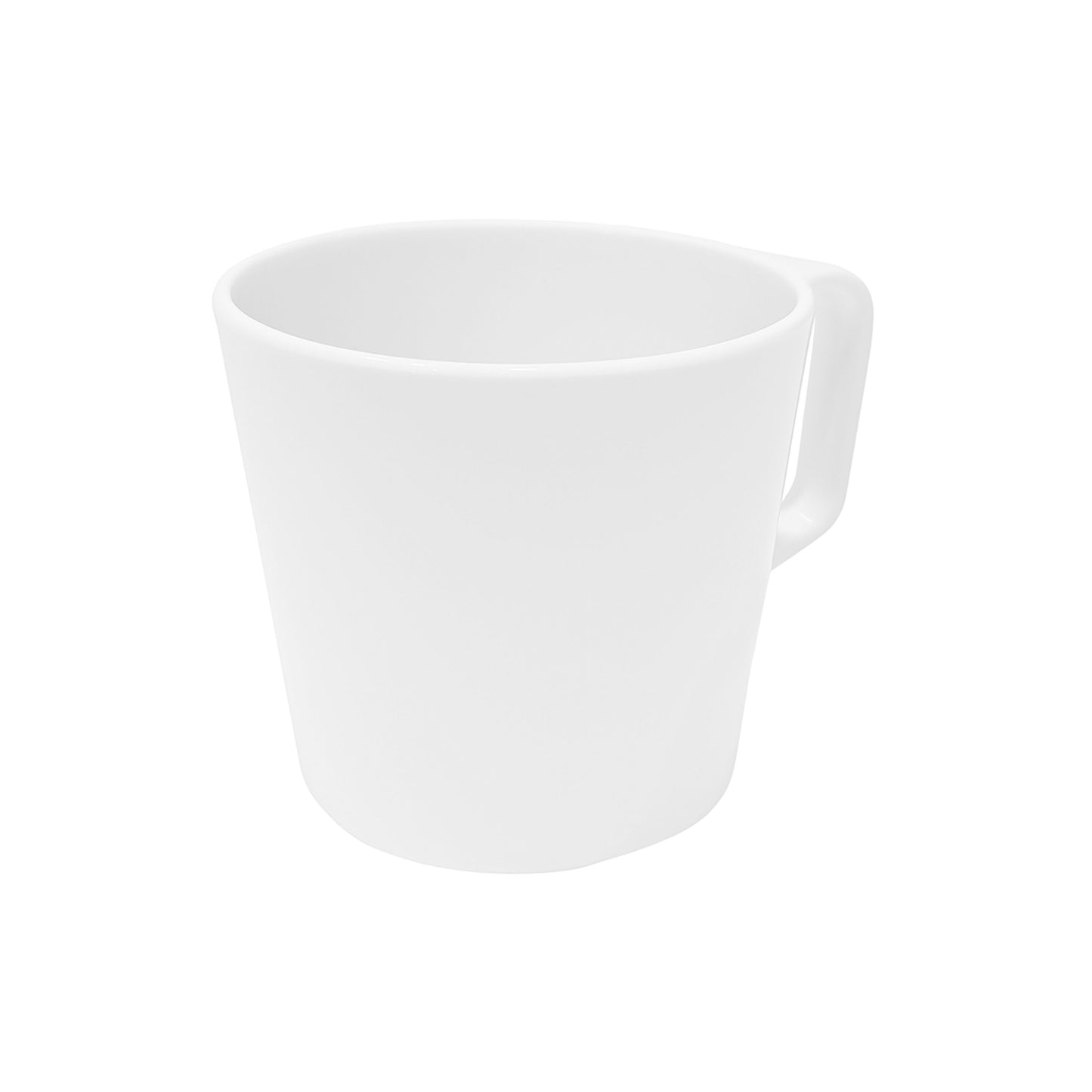 TAZA ESTIBABLE MELAMINA 9*8.8 CM BLANCA