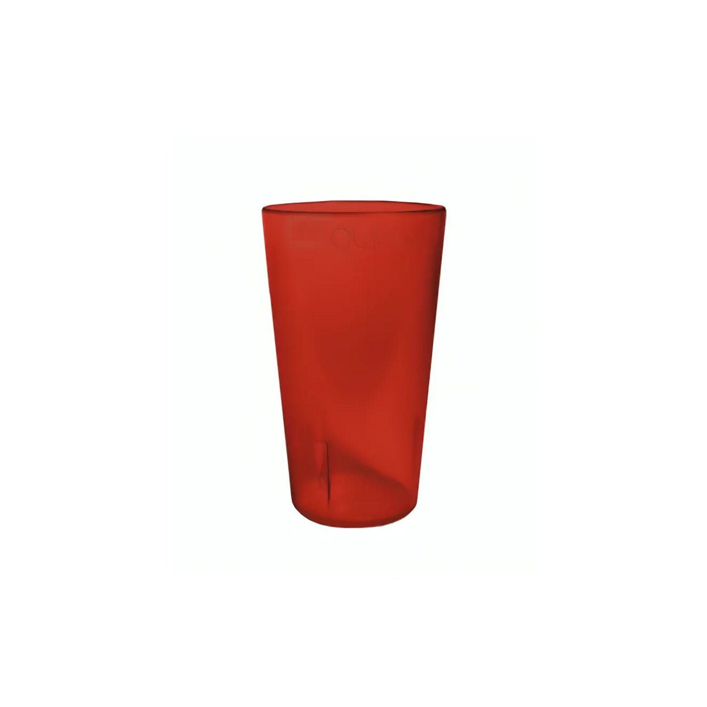 VASO PC 8 OZ ROJO