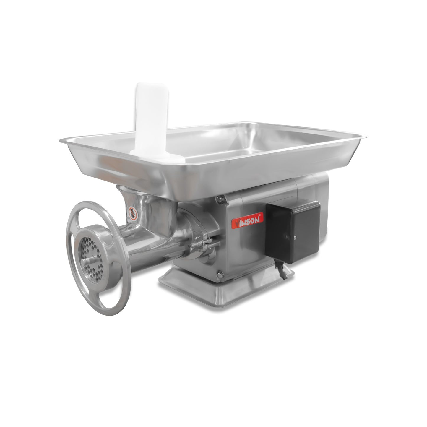 MOLINO DE CARNE 2 HP, CEDAZO #22, PIEZAS ACERO INOXIDABLE MODELO MOLAI-22