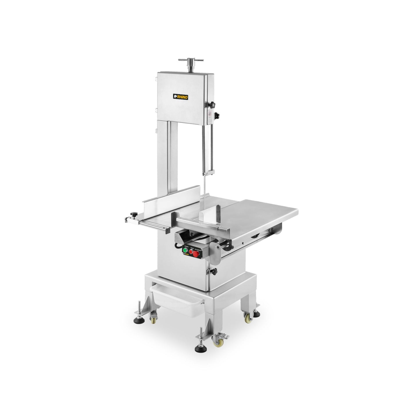 SIERRA CARNICERA 295 CM, 2 HP, MESA ACERO INOXIDABLE MODELO SICA-295R