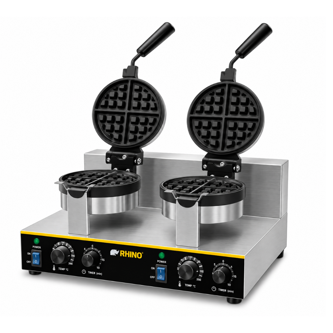 WAFLERA BELGA GIRATORIA DOBLE MODELO WABE-2400