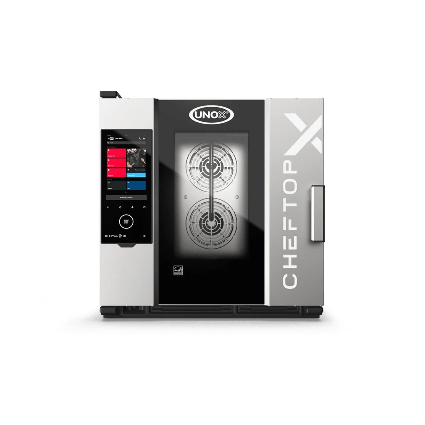 HORNO A GAS MIXTO PROFESIONAL DE SOMBREMESA CHEFTOP-XTM DIGITAL.IDTM COUNTERTOP XADA-0611-GXRS-NP