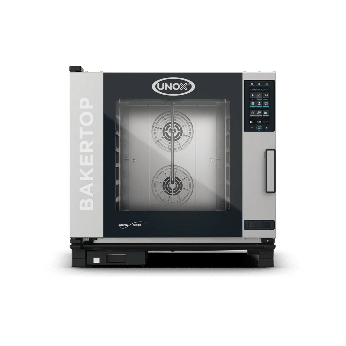 HORNO DE SOBREMESA A GAS COMBINADO CON 5 BANDEJAS BAKERTOP MIND.MAPSTM PLUS COUNTERTOP XAVC-06FS-GPRM-AL