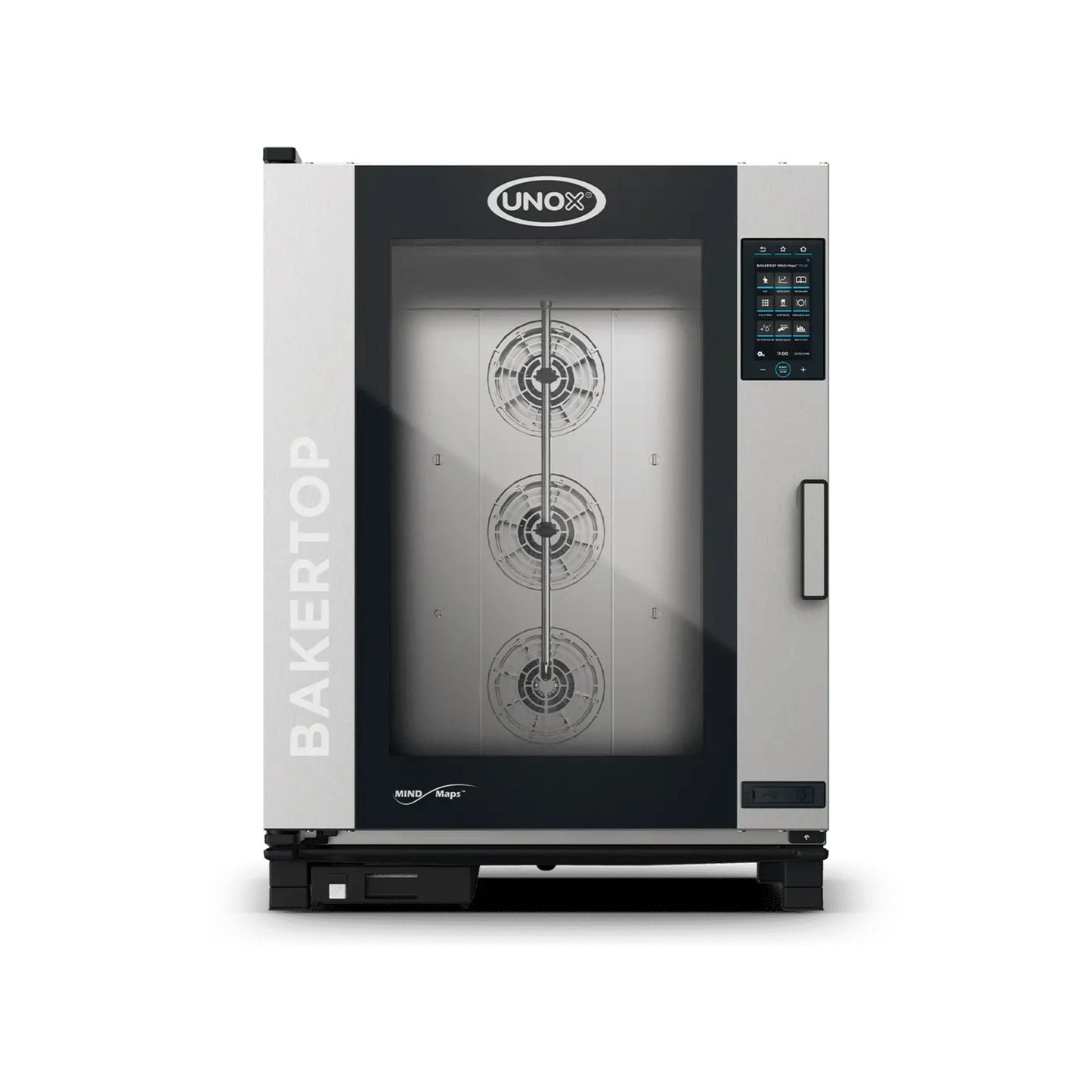 HORNO DE SOBREMESA A GAS COMBINADO CON 8 BANDEJAS BAKERTOP MIND.MAPSTM PLUS COUNTERTOP XAVC-10FS-GPRM-AL