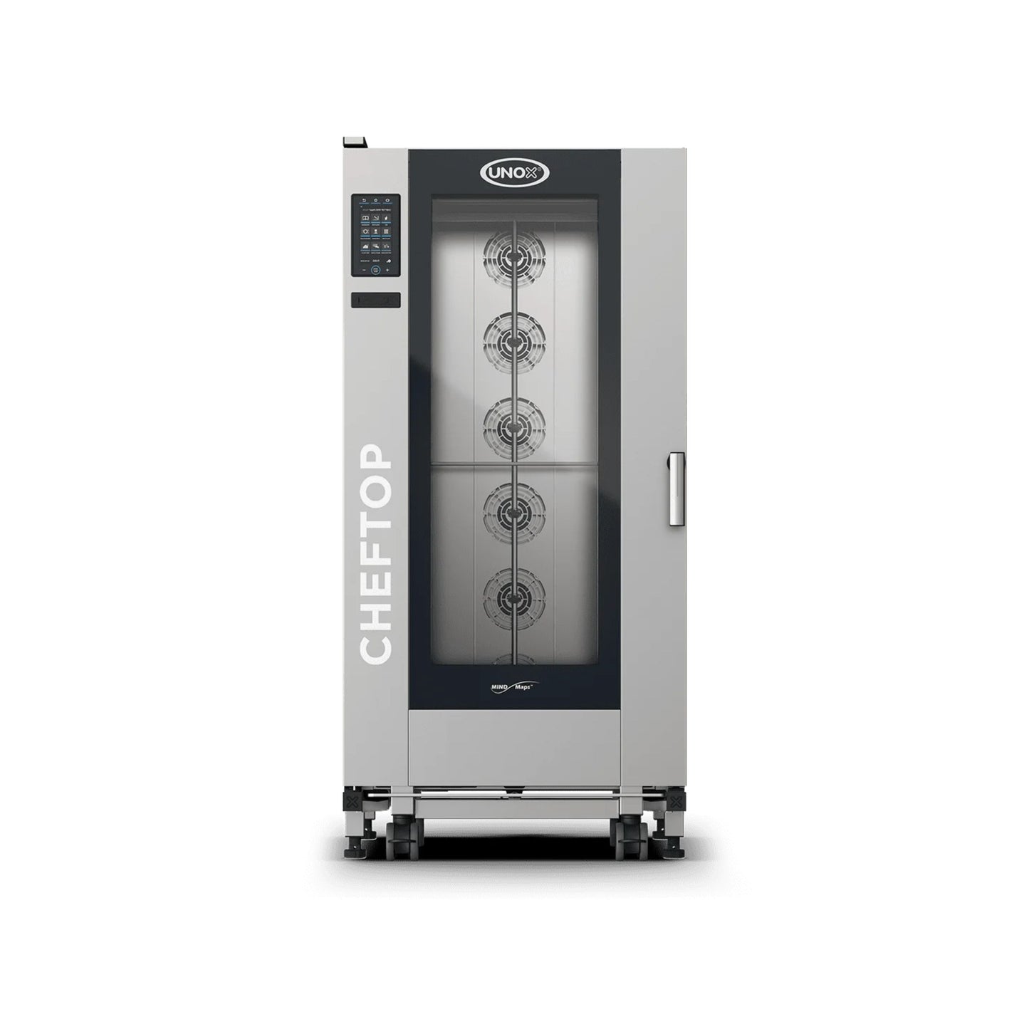 HORNO DE CARRO A GAS COMBINADO CON 20 BANDEJAS CHEFTOP MIND.MAPSTM PLUS BIG XEVL-2021-GPRS