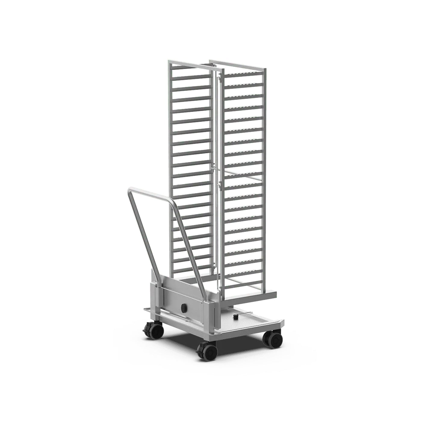 CARRO PORTABANDEJAS QUICK.LOAD EN ACERO AISI 316L, CAPACIDAD 20 GN 1/1, DISTANCIA 67 MM XEVTL-2011