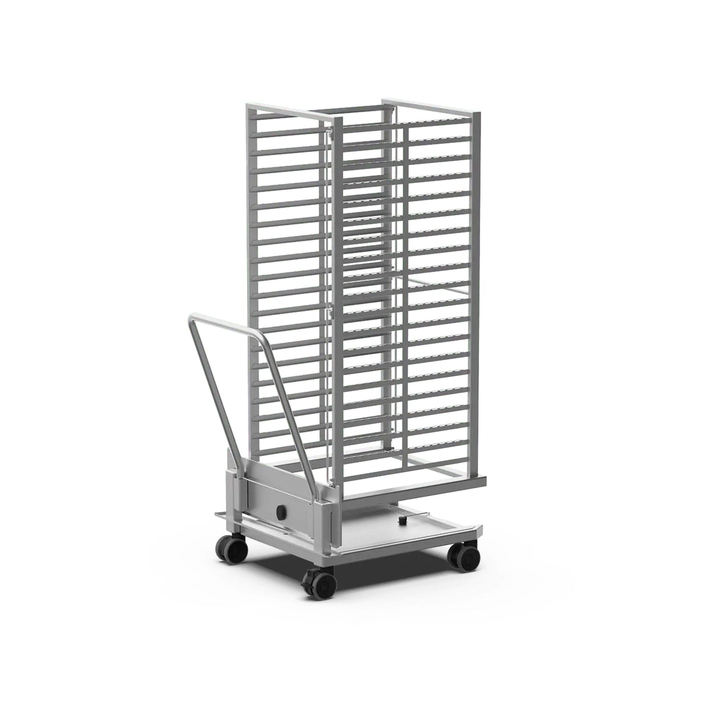 CARRO PORTABANDEJAS QUICK.LOAD EN ACERO AISI 316L, CAPACIDAD 20 GN 2/1, DISTANCIA 67 MM, BAJO PEDIDO XEVTL-2021