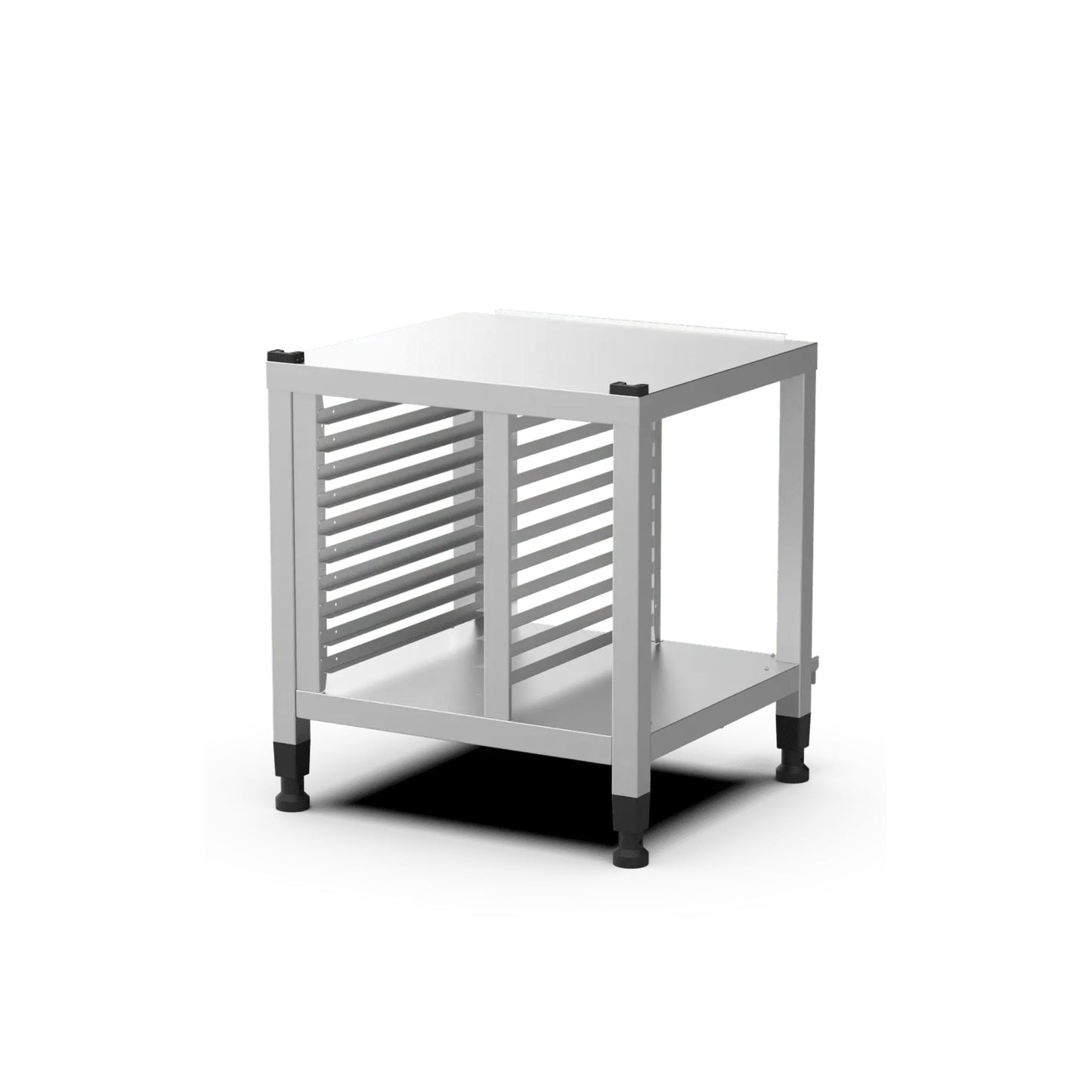 SOPORTE MULTIFUNCIONAL PARA HORNOS CON CAPACIDAD 10 GN 1/1 Y DISTANCIA ENTRE BANDEJAS DE 50 MM XWDRA-1011-U