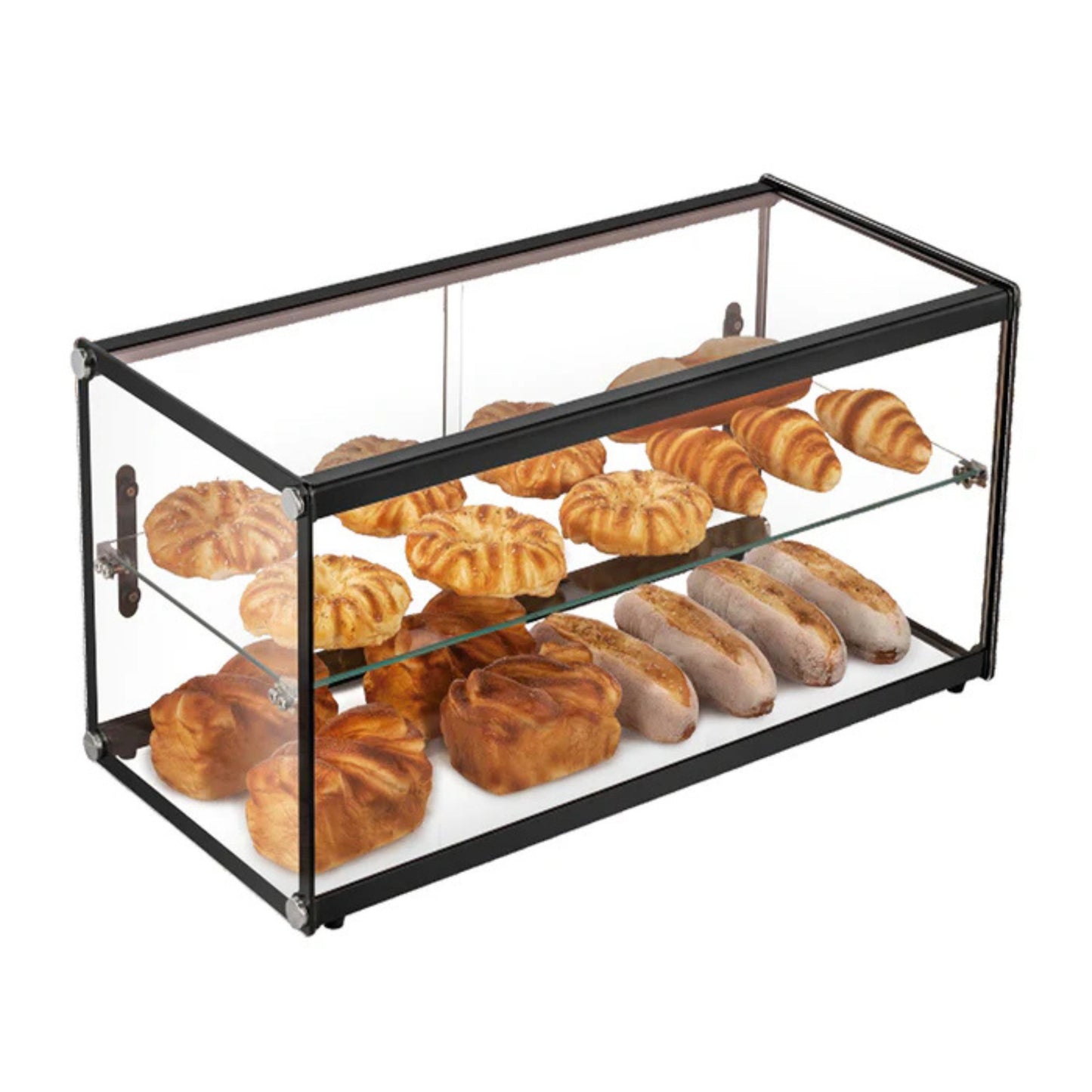 VITRINA EXHIBIDORA NEUTRA CRISTAL RECTO