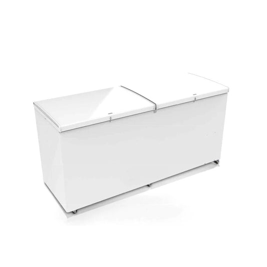 CONGELADOR HORIZONTAL BLANCO CON 1 CANASTILLA CON CAPACIDAD DE 0.708 M³, 2 TAPAS COFRE MODELO HF25