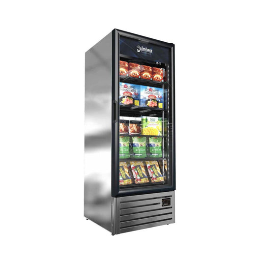 REFRIGERADOR VERTICAL VFS24 LÍNEA PROFESIONAL, CAPACIDAD 0.68 M³, 3 PARRILLAS, REFRIGERANTE, 1 PUERTA DE CRISTAL, R404A