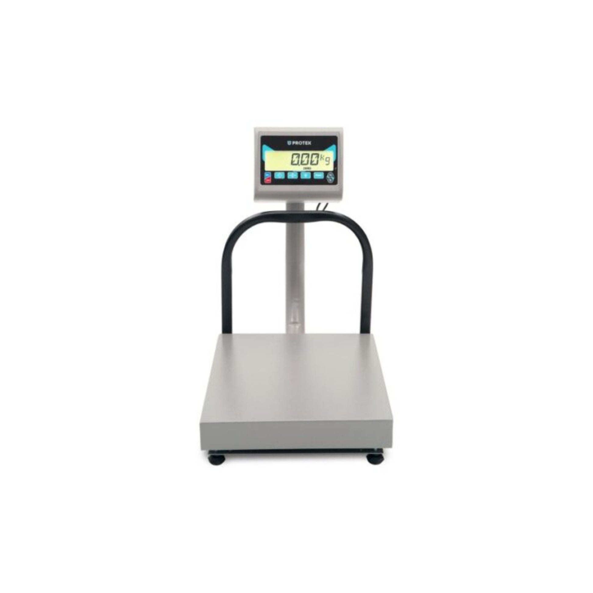 BÁSCULA DE PLATAFORMA 200 KG PESAJE PROFESIONAL HASTA 200KG, CONSTRUCCIÓN ROBUSTA EN ACERO, BATERÍA RECARGABLE, DISPLAY ILUMINADO Y CONECTIVIDAD USB