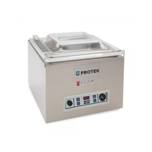 EMPACADORA AL VACÍO CON CAPACIDAD DE 16 M³/HR, 1 BARRA SELLADORA, MODELO EVD-20