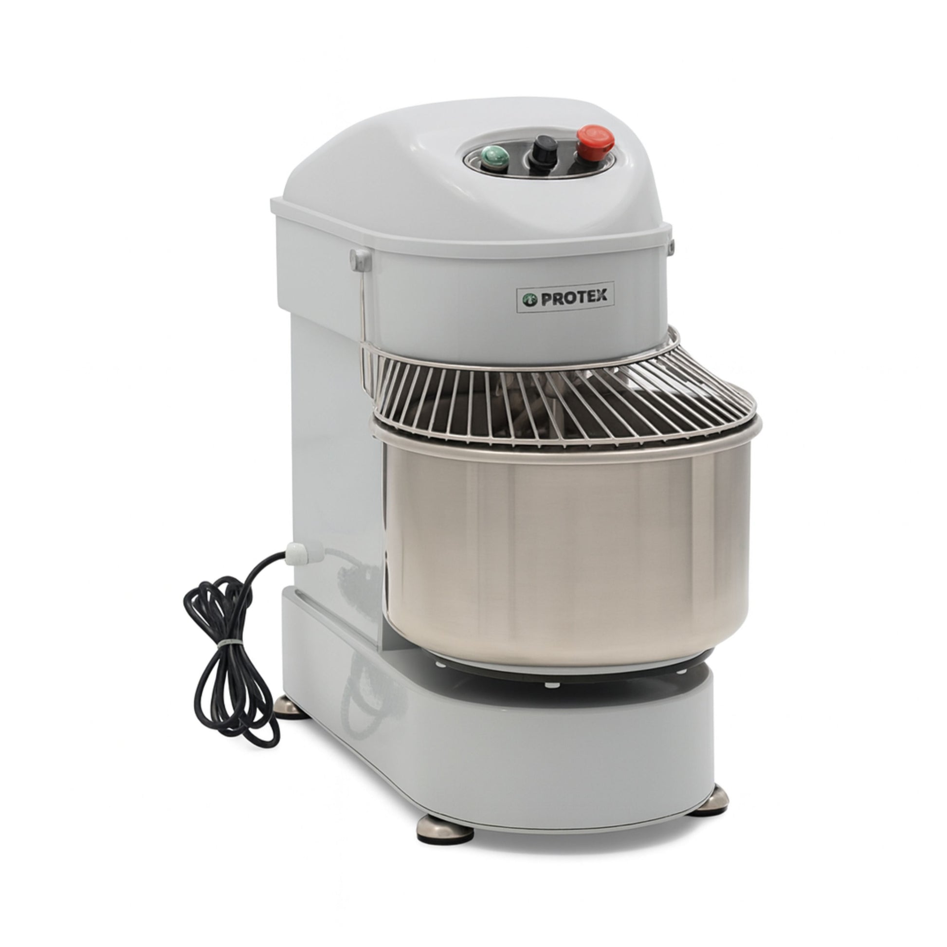 AMASADORA DE 20 LITROS PROTEK EN ACERO INOXIDABLE CON GANCHO DE ALTO DESEMPEÑO MODELO A20