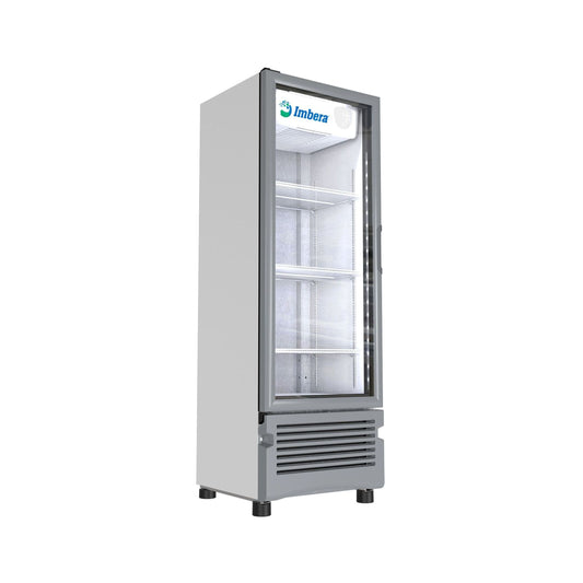 ENFRIADOR VERTICAL DE 4 PARRILLAS CON CAPACIDAD DE 0.34 M³, 1 PUERTA DE CRISTAL, LUZ LED MODELO VR12