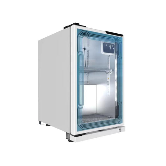 REGRIGERADOR PARA EL CUIDADO DE LA SALUD DE 2 PARRILLAS CON CAPACIDAD DE 0.03 M³, INCLUYE CERRADURA, MODELO VMC01